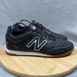 New Balance 442 V2 Mens Size 8.5 Wide (2E) Black MS42IBK2 Indoor Soccer Shoes